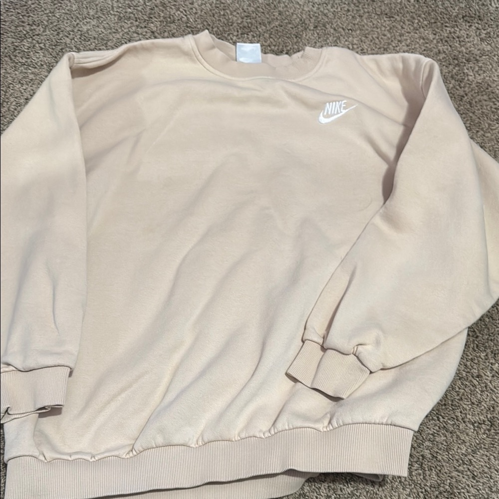 Nike Youth Cream Sweater